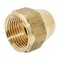 Thrifco Plumbing No. 41S 3/8 Inch Brass Flare Nut 6941005 - alternate 1
